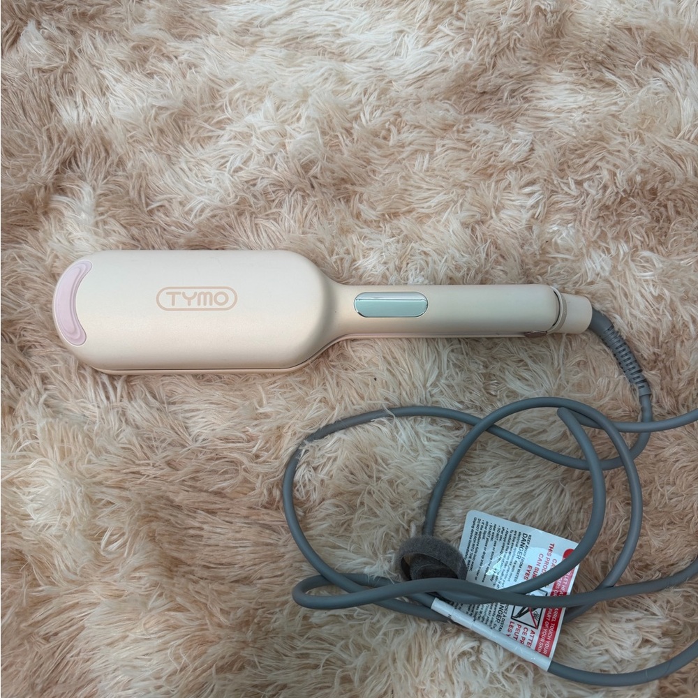TYMO Paddle Hair Brush Straightener in Blush Pink